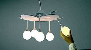Het nieuwe Drop Light Lamp-concept