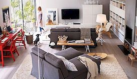 2011 IKEA Living Room Design Idéer