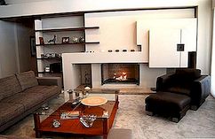 Moderní nábytek v obývacím pokoji