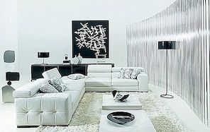 Jak zdobit svůj obývací pokoj pomocí černé a bílé