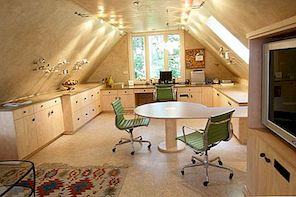 30 Gezellige attica's voor thuiskantoorontwerp
