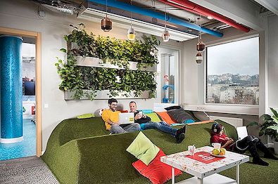 Art Meets Function Inside The Google Budapest Office