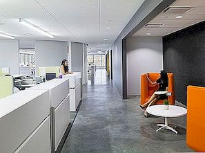 Moderní kancelářský interiér společnosti Belkin