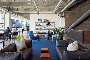 Dropboxs nya San Francisco Office - en lekfull plats utformad för att vara funktionell och bekväm
