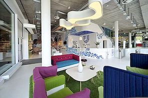 Roligt och färgstarkt Unilever-kontor i Schweiz