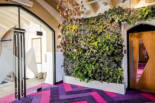 Zelené stěny - chladný designový důraz pro kanceláře s osobností