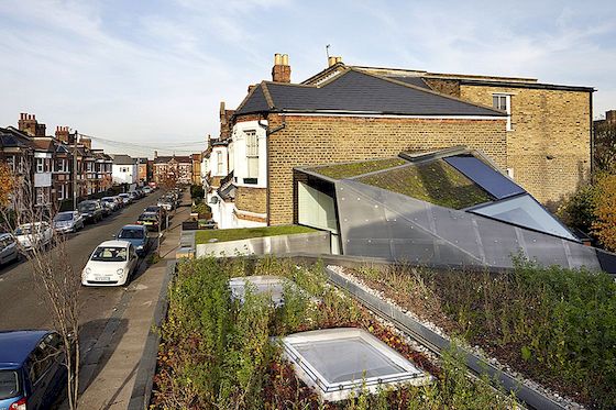 Βιώσιμη επέκταση γραφείου με εξαιρετικές δυνατότητες για ένα σπίτι στο Λονδίνο