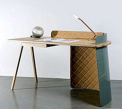 Het minimalistische Big Boss-bureau van Piergil Fourquie