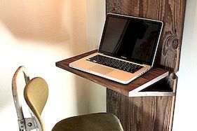 De minimalistische Cascade-laptoptafel