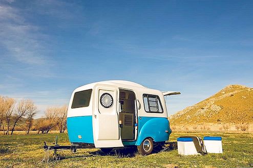 15 små campingvagnar som kan njuta av utomhus