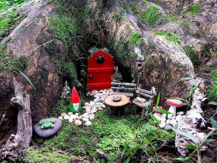 Slatka DIY Fairy Gardens otvorena vrata do čarobnih mjesta