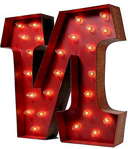 Lighted Carnival Letters