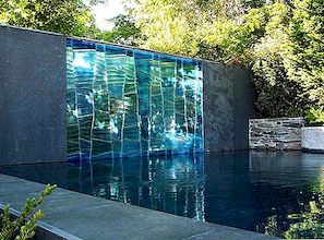 Moderní venkovní sklo umění SWON Design