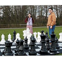 Oversized Chess Pieces for Outdoors