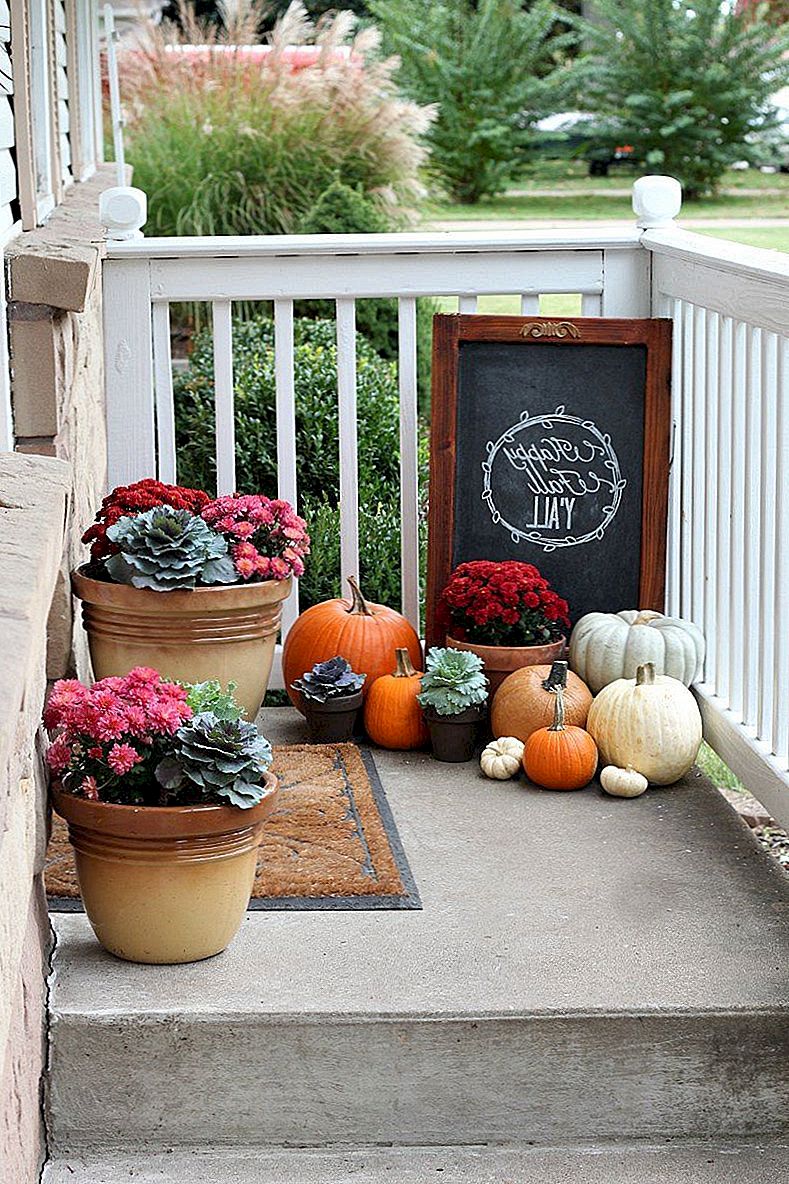 Bereid je terras voor op de herfst met deze achtertuin tips
