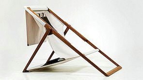 De vernieuwde nieuwe klassieke houten ligstoel