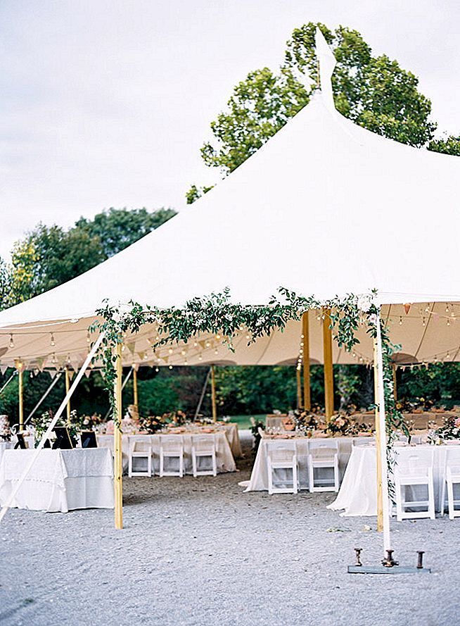 Svatební stany - čerstvý nápad pro letní oslavy
