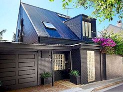 En härlig grå hus i Paddington Sydney