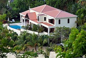 Caribische villa met een prachtig uitzicht