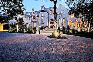 Den unika M Mansion från Dallas, Texas