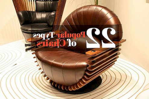 22 Popularne vrste stolica kako bi vaš dom elegantan