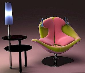5 Ideeën voor moderne en ongebruikelijke fauteuilontwerpen