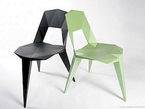 Krásné tvarovky Origami židle