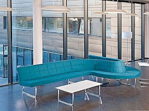 Kreativ modulär soffa av Wolfgang C.R. Mezger