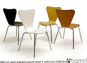 Giveaway: Win 4 trendy multiplex stapelstoelen van Inmod