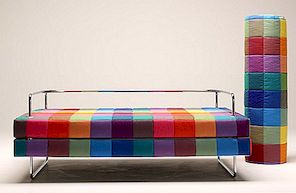 Prachtig kleurrijk meubilair door Biesse Spa