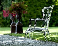 Pascha - Transparante fauteuil van Pedrali