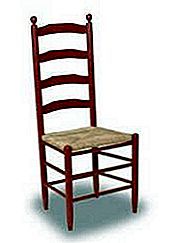 Hrastova ladderback stolica