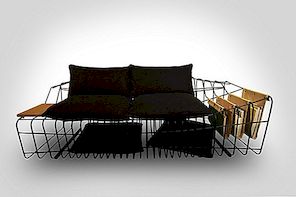 Praktisk sofistikerad och minimal soffa av Sule Koc