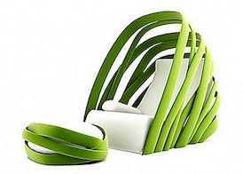 Relaxační sedačková židle Kanom od společnosti ThinkkStudio