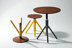 Stoli in mize z industrijskim občutkom Flip Sellin