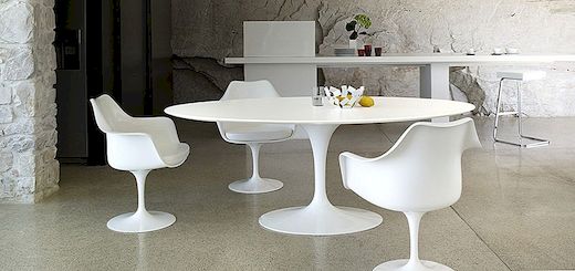 Blomningen som inte bleknar: Saarinens tulpanbord och stolar
