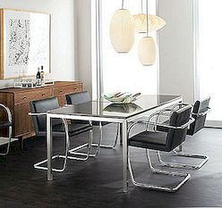 Den eleganta Brno-stolen för matbord