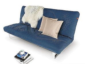 Modernais minimālais grīdas dīvāns