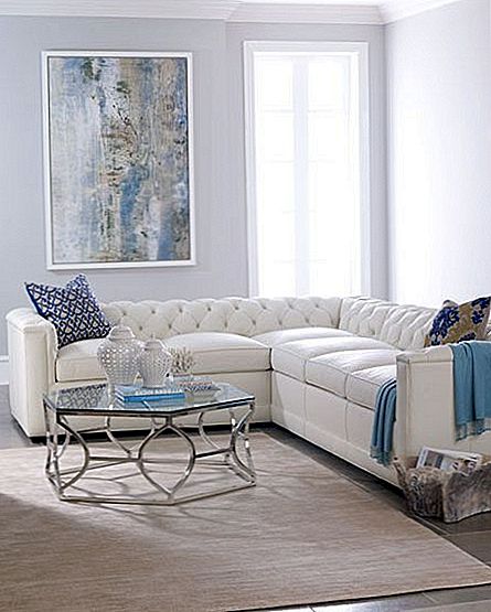 De stijlvolle Harper lederen sectionele sofa