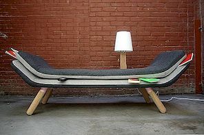 Μη συμβατικό καναπέ από τον Jess Fugler: καναπέ Jam