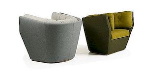 Teplá a přátelská Hug Lounge Sofa od Leif.designpark